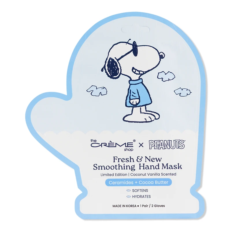 The Creme Shop Peanuts Snoopy Fresh & New Hand Mask