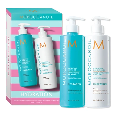 Moroccanoil Hydrating Shampoo & Conditioner Half-Liter Duo
