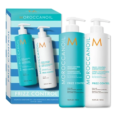 Moroccanoil Frizz Control Shampoo & Conditioner Half-Liter Duo