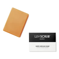 LUV SCRUB Sweet African Violet Sea Moss + Shea Bar
