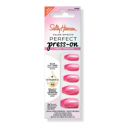 Sally Hansen Salon Effects Perfect Press-On Pink Nails