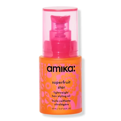 amika Superfruit Star Lightweight Hair Styling Oil - oz