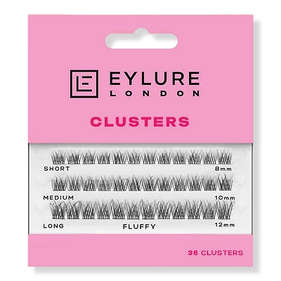 Eylure Fluffy Faux Mink Individual Cluster Eyelashes