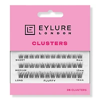 Eylure Fluffy Faux Mink Individual Cluster Eyelashes
