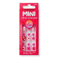 Kiss imPRESS Mini Valentine's Day Press On Nails for Kids 