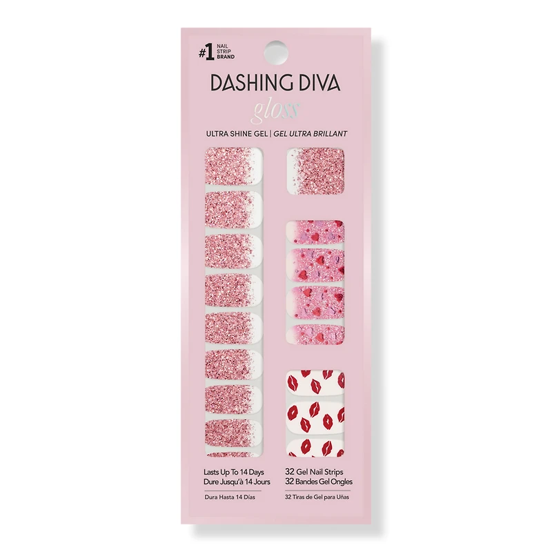 Dashing Diva GLOSS, Gel Nail Polish Strips, Queen Spirit