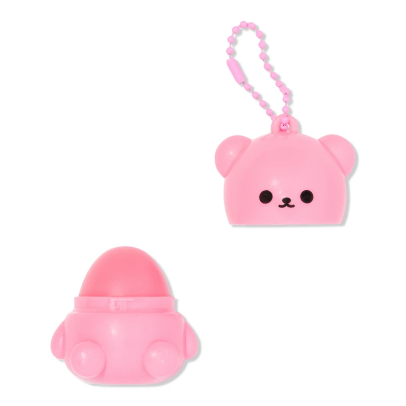 Sweet & Shimmer Berry Burst Teddy Lip Balm - Pink