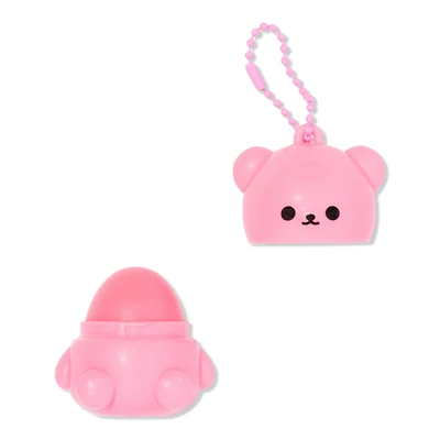 Sweet & Shimmer Berry Burst Teddy Lip Balm - Pink