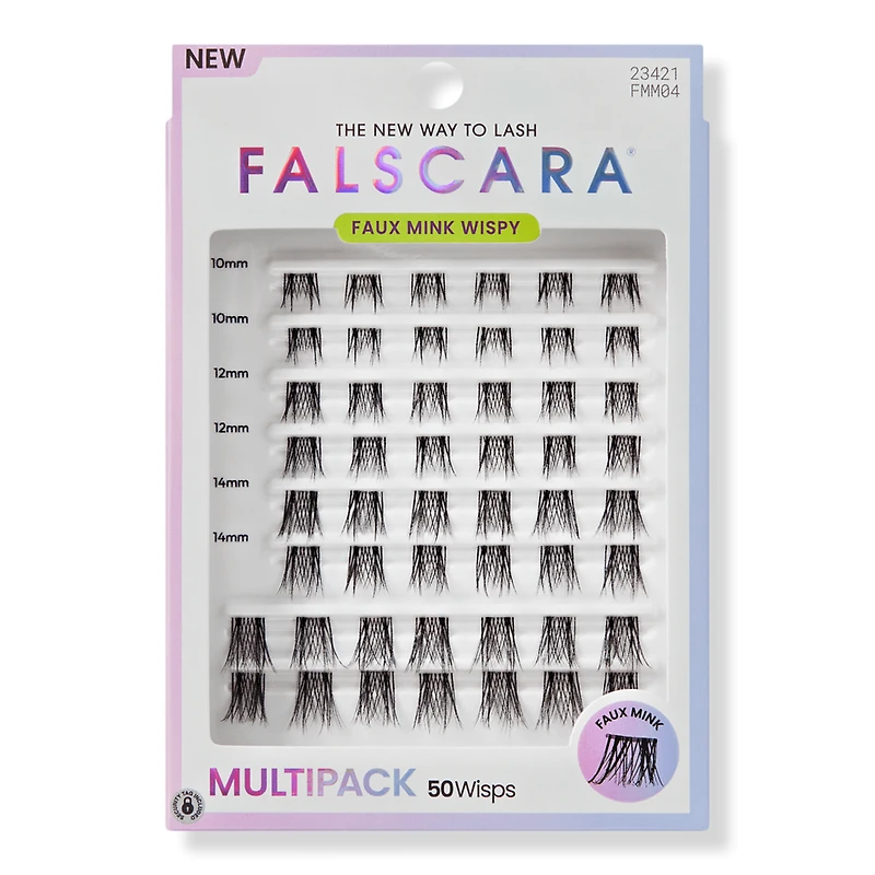 Kiss Falscara Multipack Lash Extension Kit - Mink Wispy