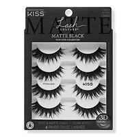Kiss Lash Couture Matte Black False Eyelashes