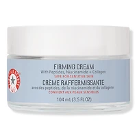 First Aid Beauty Firming Cream with Peptides, Niacinamide + Collagen - oz