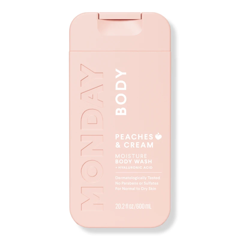 MONDAY Haircare MOISTURE Body Wash Peaches & Cream