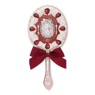 Flower Knows Strawberry Cupid Collection Hand Mirror - Red Velvet