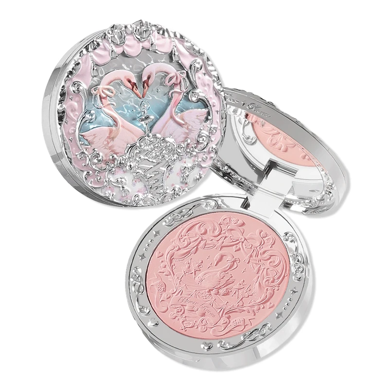 Flower Knows Swan Ballet Series Embossed Blush