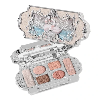 Flower Knows Swan Ballet Series Six-Color Makeup Palette 