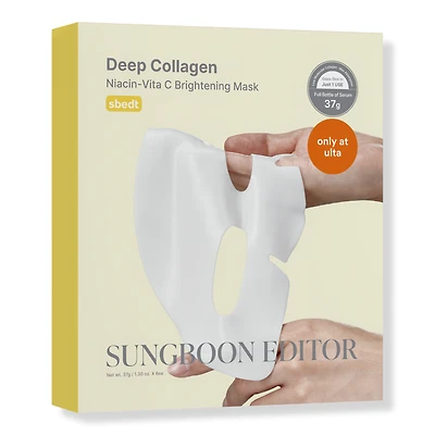 SUNGBOON EDITOR Deep Collagen Niacin Vita C Brightening Mask