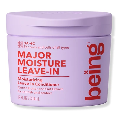 being MAJOR MOISTURE Moisturizing Leave-In Conditioner