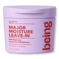 being MAJOR MOISTURE Moisturizing Leave-In Conditioner