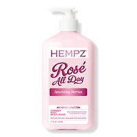 Hempz Rose All Day Body Moisturizer - oz