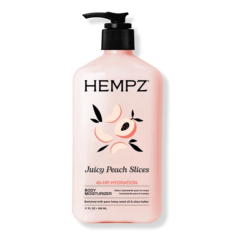 Hempz Juicy Peach Slices Body Moisturizer - oz