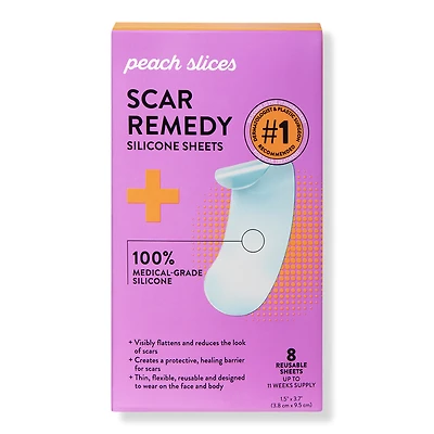 Peach Slices Scar Remedy Silicone Sheets
