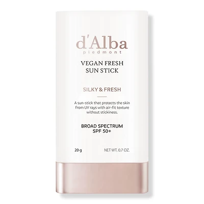 d'Alba Piedmont Vegan Fresh Sun Stick Broad Spectrum 50+