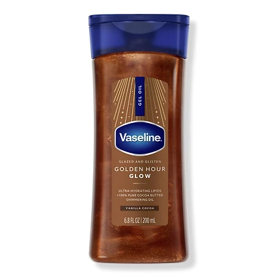 Vaseline Glazed and Glisten Body Gel Oil - Golden Hour