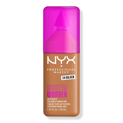 NYX Professional Makeup Make 'EM Wonder, 24H Soft Matte Foundation