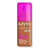 NYX Professional Makeup Make 'EM Wonder, 24H Soft Matte Foundation