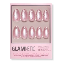 Glamnetic Pearl Me Softly Press-On Nails