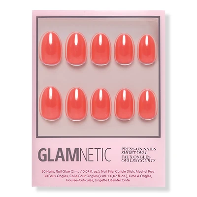 Glamnetic Lush Coral Press-On Nails
