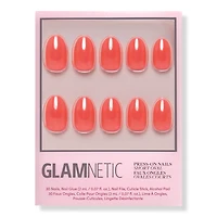 Glamnetic Lush Coral Press-On Nails