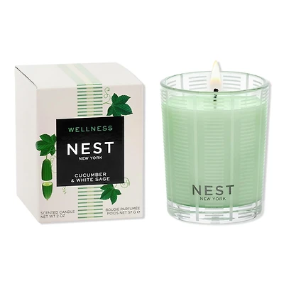 NEST New York Cucumber & White Sage Votive Candle