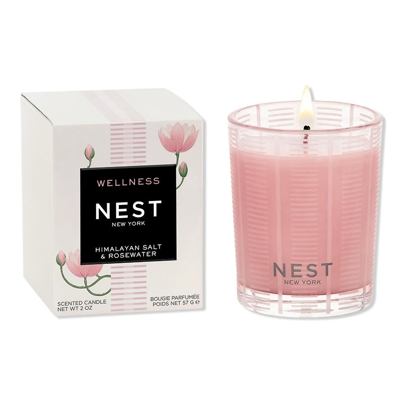NEST New York Himalayan Salt & Rosewater Votive Candle