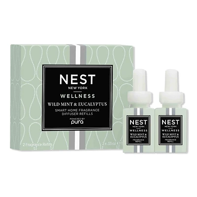 NEST New York Wild Mint & Eucalyptus PURA Refill Duo