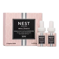 NEST New York Himalayan Salt & Rosewater PURA Refill Duo