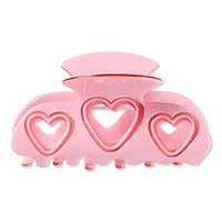 Scunci Heart Claw Clip