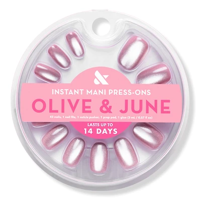 Olive & June Instant Mani Press-On Nails World Lit Velvet
