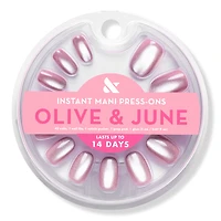 Olive & June Instant Mani Press-On Nails World Lit Velvet