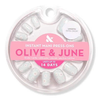 Olive & June Instant Mani Press-On Nails Flower Shower