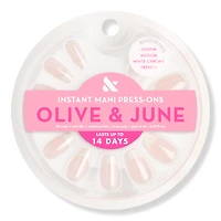 Olive & June Instant Mani Press-On Nails Chrome French