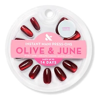Olive & June Instant Mani Press On Nails Obsessed Velvet