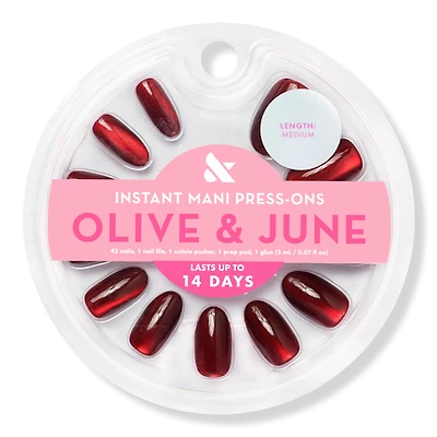 Olive & June Instant Mani Press On Nails Obsessed Velvet