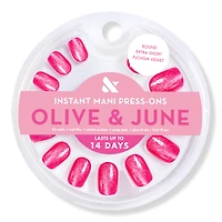 Olive & June Instant Mani Press-On Nails Fuchsia Velvet