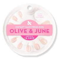 Olive & June Instant Mani Press-On Nails Sharp French