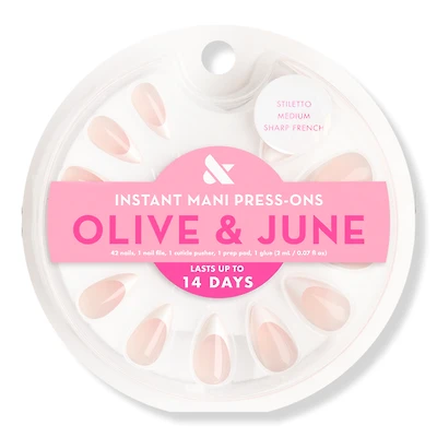 Olive & June Instant Mani Press-On Nails Sharp French