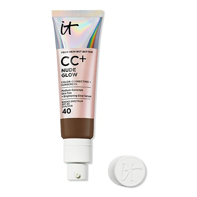 IT Cosmetics CC+ Nude Glow Lightweight Foundation + Serum with SPF 40