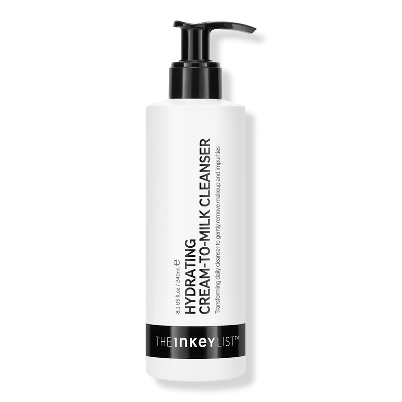 The INKEY List Hydrating Cream-To-Milk Cleanser with Hyaluronic Acid - oz
