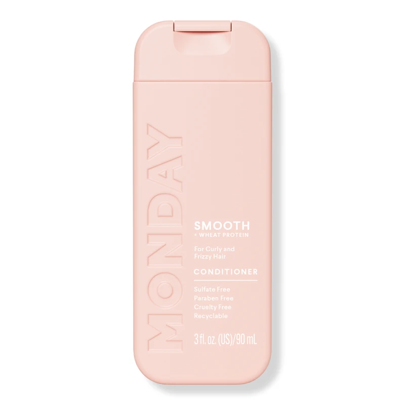 MONDAY Haircare SMOOTH Conditioner for Curly & Frizzy Hair with Wheat Protein - oz