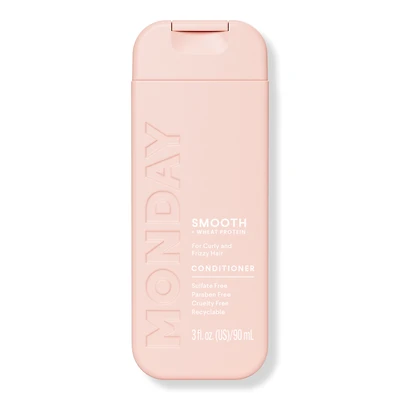 MONDAY Haircare SMOOTH Conditioner for Curly & Frizzy Hair with Wheat Protein - oz